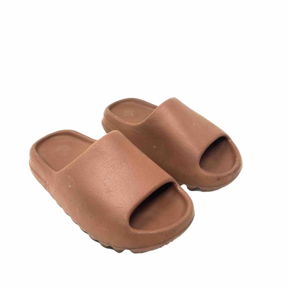 Adidas‎ Yeezy Slide FZ5896 Flax Size 5 Casual Slipper Shoes Non-slip Beach House - Picture 1 of 5